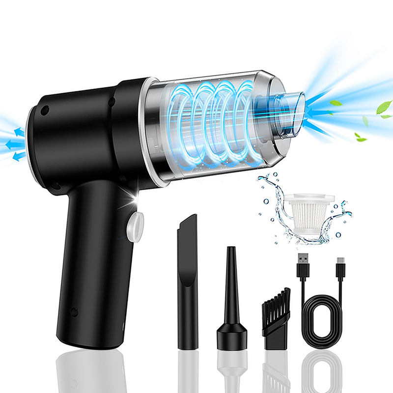 Mini Aspirador de Pó Portátil 3 em 1 Recarregável Prático e Eficiente