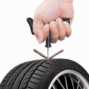 Kit Reparo Pneu + Bomba de Encher Pneu Mini Compressor Portátil