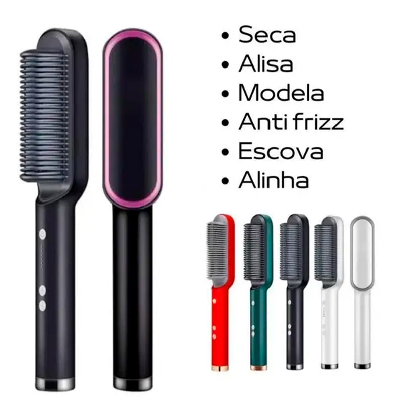 Escova Alisadora de Cabelo