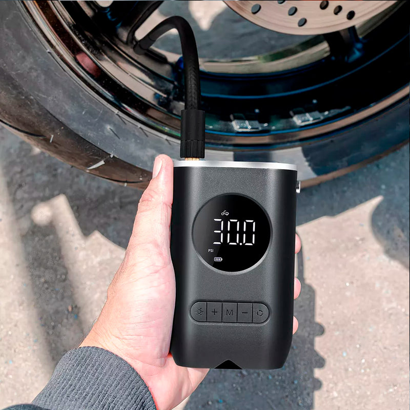 Mini Compressor Bomba de Encher Pneu Portátil