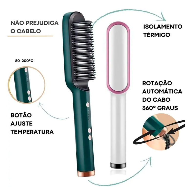Escova Alisadora de Cabelo