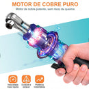 Chave Catraca Elétrica 3/8 Kit Soquetes 2 Baterias
