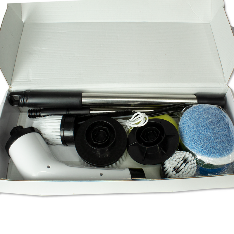 Escova Giratória de Limpeza 9 em 1