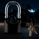 Cadeado Com Alarme Antifurto Moto, Bike, Portões