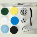 Escova Giratória de Limpeza 9 em 1