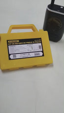 Kit Mini Compressor Portátil + Kit Reparo Premium Maleta